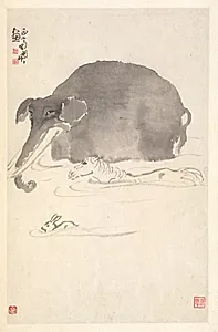Portrait of Min Zhen (Chinese, 1730–after 1788)