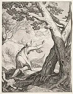 Elisha and Elijah's Chariot of Fire