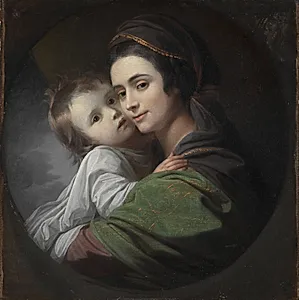 Elizabeth Shewell West and Her Son, Raphael by Benjamin West (American, 1738–1820)