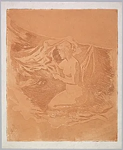 Embers Glow by Theodore Roussel (French, 1847–1926)