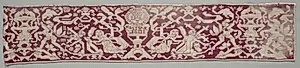 Embroidered Border by Unknown Artist