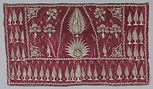 Embroidered Cover (?) by Unknown Artist
