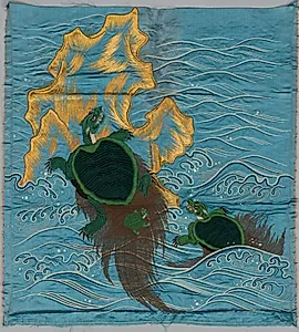 Embroidered Fukusa by Unknown Artist