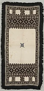 Embroidered Mat or a Paños de Ofrenda by Unknown Artist