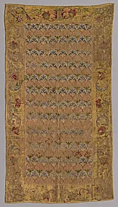 Embroidered Panel by Unknown Artist