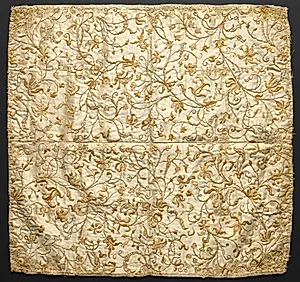 Embroidered Square by Unknown Artist