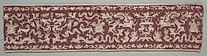 Embroidered Strip by Unknown Artist