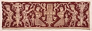 Embroidered Strip by Unknown Artist