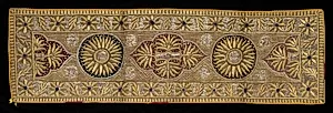 Embroidered Strip by Unknown Artist