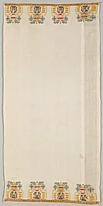 Embroidered Towel (Peshkir) by Unknown Artist