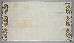 Embroidered Towel (Peshkir) by Unknown Artist