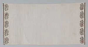 Embroidered Towel (Peshkir) by Unknown Artist