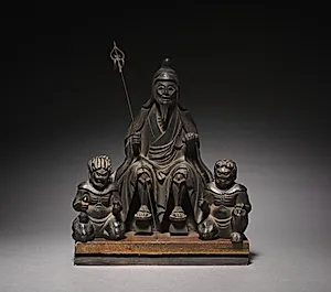 En no Gyōja with Zenki and Kōki by Unknown Artist