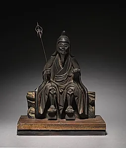 En no Gyōja with Zenki and Kōki (En no Gyōja) by Unknown Artist