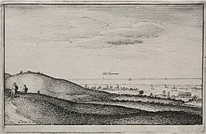 English Views:  Old Shoreham by Wenceslaus Hollar (Bohemian, 1607–1677)