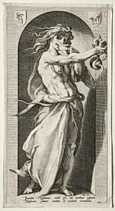 Envy by Jacob Matham (Dutch, 1571–1631)