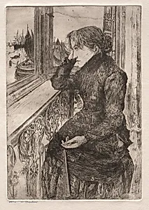 Etchings of Venice: Beautiful View by Otto H. Bacher (American, 1856–1909)