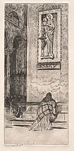 Etchings of Venice: St. Marks by Otto H. Bacher (American, 1856–1909)