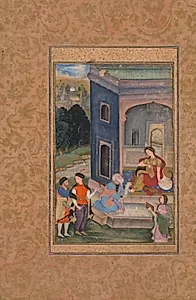 European Costume Scene by Unknown Artist