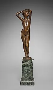 Eva, Study of a Nude by Emil Fuchs (American, 1866–1929)
