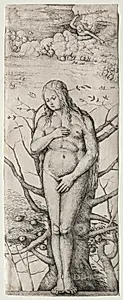 Eve by Daniel Hopfer (German, c. 1470–1536)