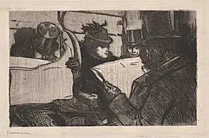 Evening Train (Le Train du Soir) by Pierre Georges Jeanniot (French, 1848–1934)