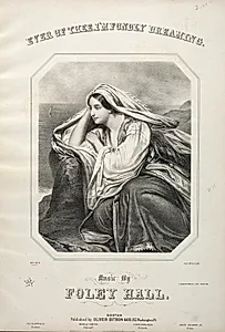 Ever of Thee, I'm Fondly Dreaming - Sheet Music Cover by Winslow Homer (American, 1836–1910)