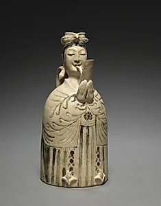 Ewer in the form of a Sheng Player by Unknown Artist