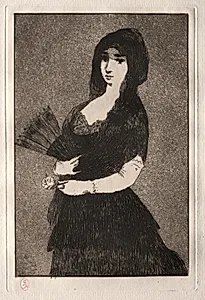 Exotic Flower (Fleur exotique) by Edouard Manet (French, 1832–1883)