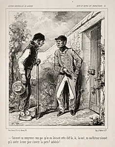Faite et Gestes du Propriétaire by Paul Gavarni (French, 1804–1866)