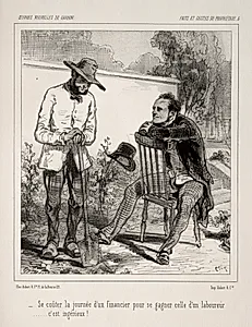 Faite et Gestes du Propriétaire by Paul Gavarni (French, 1804–1866)