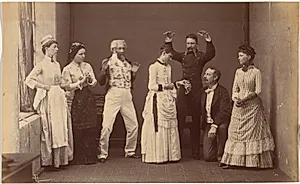 Fancy Ball, Indore by Raja Deen Dayal (Indian, 1844–1905)