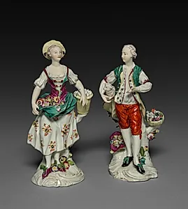 Farmer's Wife; Farmer by Unknown Artist