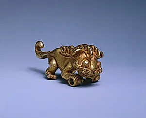 Feline Pendant by Unknown Artist