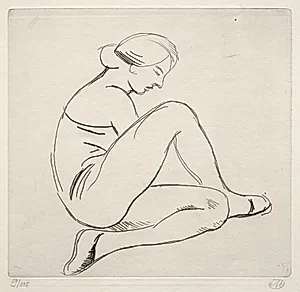 Femme Assise by Aristide Maillol (French, 1861–1944)
