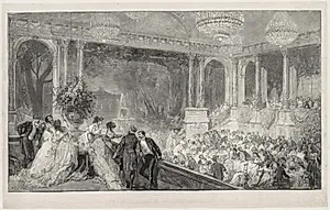 Festival at the Tuilleries  by Auguste Louis Lepère (French, 1849–1918)