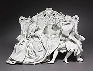 Figural Group:  Musicians by Meissen Porcelain Factory (German, est. c. 1710)
