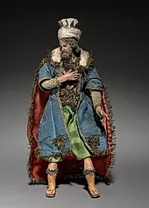 Figure from a Crèche: Magus by Unknown Artist