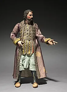Figure from a Crèche: Standing Man by Unknown Artist