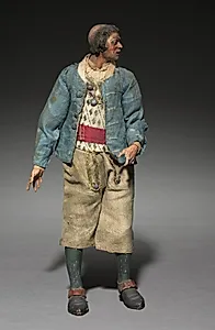 Figure from a Crèche: Standing Man by Unknown Artist
