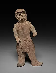 Figure of a Warrior in Leather Armor by Unknown Artist