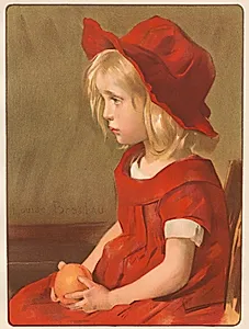Fillette à l'Orange by Louise Breslau (Swiss, 1856–1927)