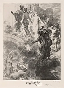 Finale of the Rhinegold by Henri Fantin-Latour (French, 1836–1904)