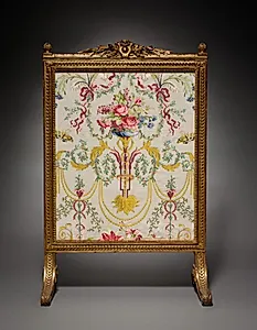Fire Screen (Écran de Cheminée) and Textile Panels