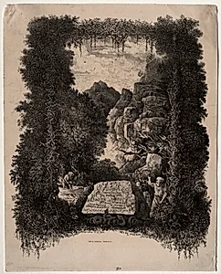 First frontispiece for Fables and Fairy-Tales by Thierry-Faletans by Rodolphe Bresdin (French, 1822–1885)