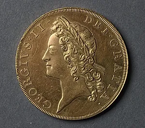 Five Guineas: George II (obverse) by Unknown Artist
