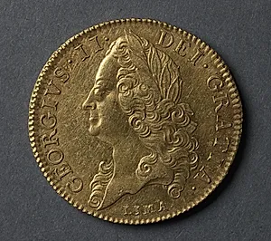 Five Guineas: George II (obverse) by Unknown Artist
