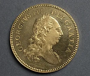 Five Guineas: George III (obverse)