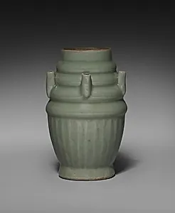 Five-Spouted Vase with Cover by Unknown Artist