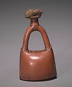 Flask in the Form of a Leather Bag by Unknown Artist